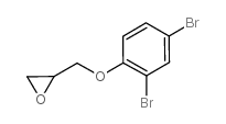 2,4-Dibromophenyl glycidyl ether structure, CAS 20217-01-0