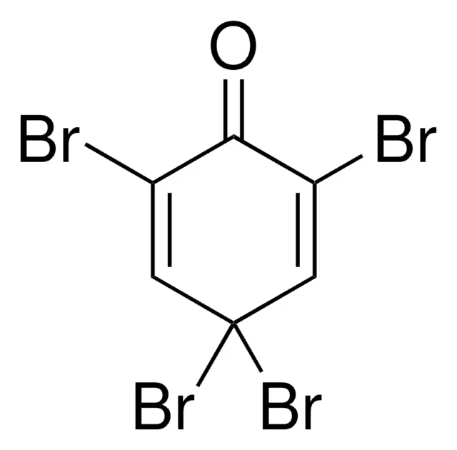 2,4,4,6-Tetrabromo-2,5-cyclohexadienone structure, CAS 20244-61-5