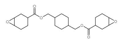 1,4-Cyclohexanedimethanol bis(3,4-epoxycyclohexanecarboxylate) structure, CAS 20249-12-1
