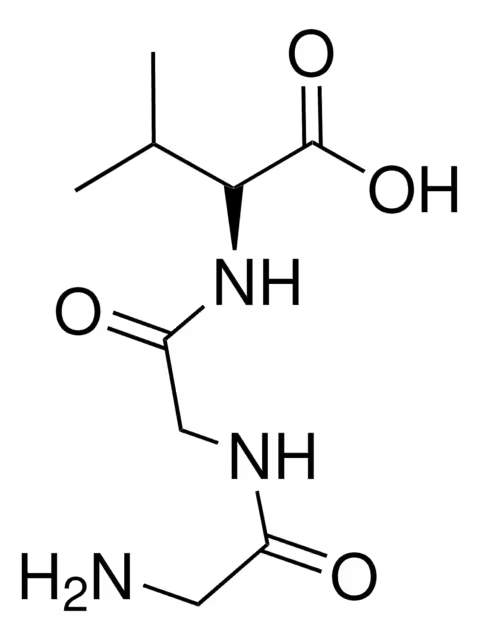 Glycyl-glycyl-L-valine structure, CAS 20274-89-9