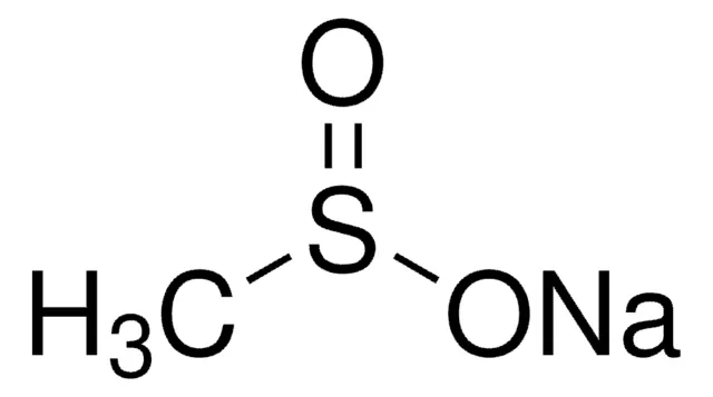 Sodium methanesulphinate structure, CAS 20277-69-4
