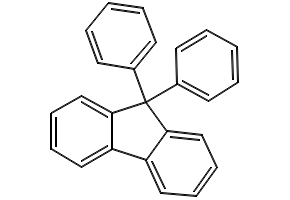 9,9-Diphenylfluorene structure, CAS 20302-14-1