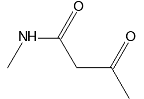 N-Methylacetoacetamide structure, CAS 20306-75-6