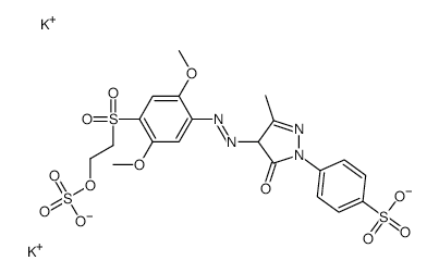 Reactive Yellow 17 structure, CAS 20317-19-5