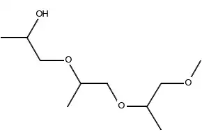 Tripropyleneglycol monomethyl ether structure, CAS 20324-33-8