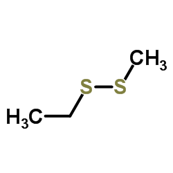 Ethyl methyl disulphide structure, CAS 20333-39-5