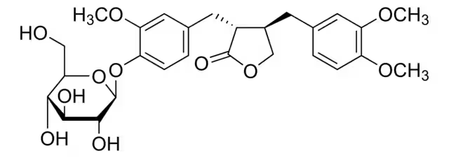 Arctiin structure, CAS 20362-31-6