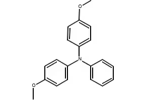 4,4'-Dimethoxytriphenylamine structure, CAS 20440-94-2