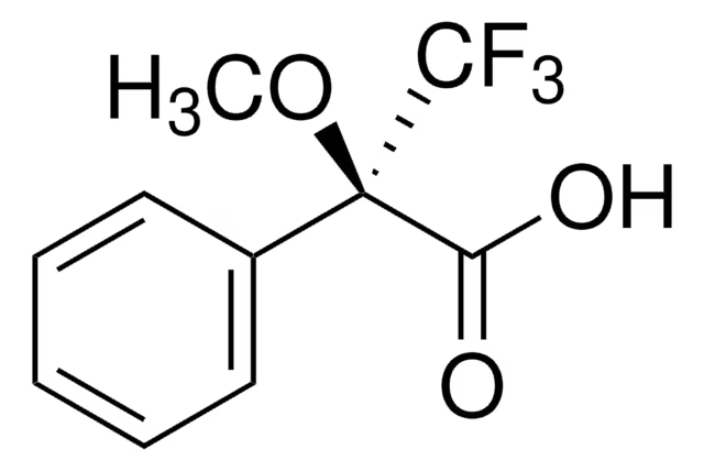 (R)-(+)-alpha-Methoxy-alpha-trifluoromethylphenylacetic acid structure, CAS 20445-31-2