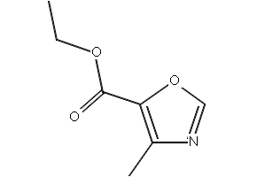 Ethyl 4-methyl-1,3-oxazole-5-carboxylate structure, CAS 20485-39-6