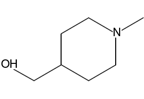 1-Methyl-4-piperidinemethanol structure, CAS 20691-89-8