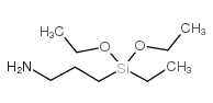 (3-Aminopropyl)ethyldiethoxysilane structure, CAS 20723-29-9