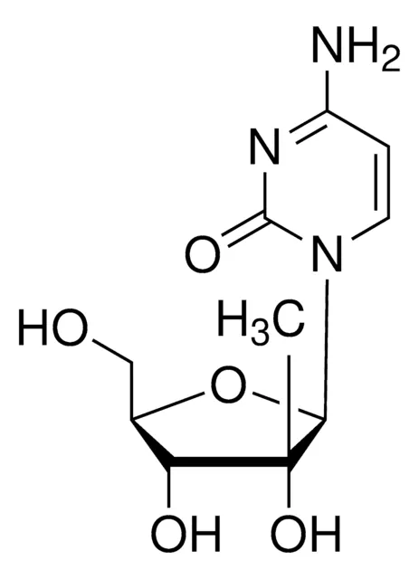2'-C-Methylcytidine structure, CAS 20724-73-6