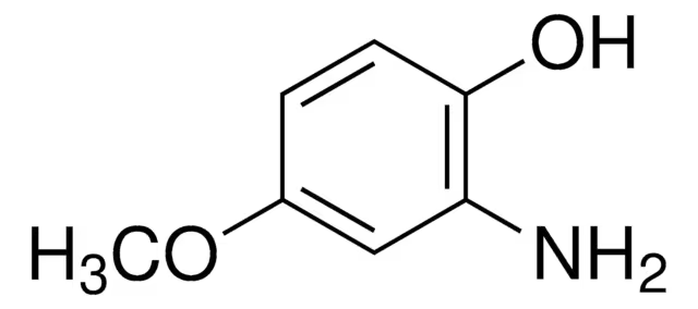 2-Amino-4-methoxyphenol structure, CAS 20734-76-3