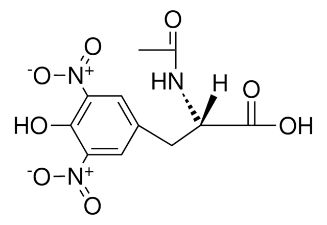 N-Acetyl-3,5-dinitro-L-tyrosine structure, CAS 20767-00-4