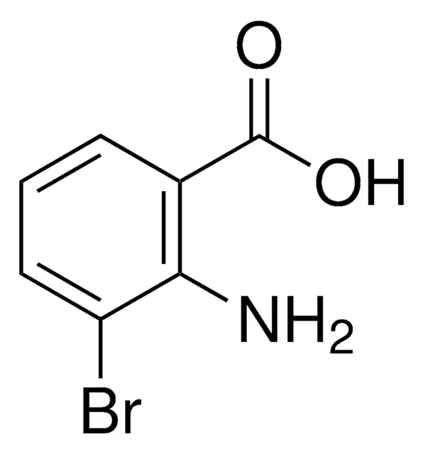 2-Amino-3-bromobenzoic acid structure, CAS 20776-51-6