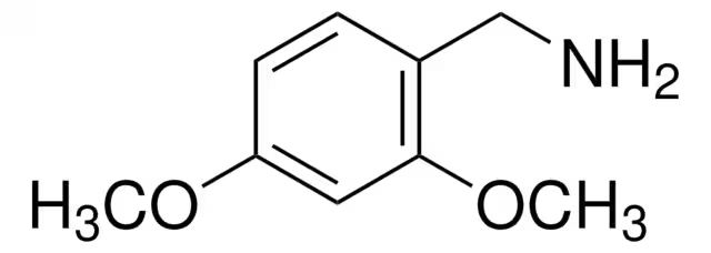 2,4-Dimethoxybenzylamine structure, CAS 20781-20-8
