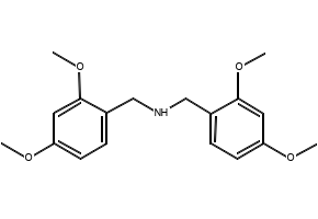 Bis(2,4-dimethoxybenzyl)amine structure, CAS 20781-23-1