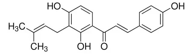 Isobavachalcone structure, CAS 20784-50-3
