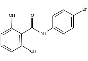Resorantel structure, CAS 20788-07-2