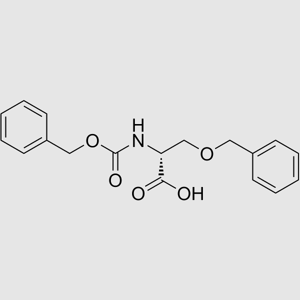 N-(Benzyloxycarbonyl)-O-benzyl-L-serine structure, CAS 20806-43-3