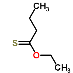 Ethyl thiobutyrate structure, CAS 20807-99-2