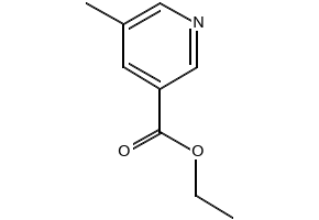 Ethyl 5-methylnicotinate structure, CAS 20826-02-2