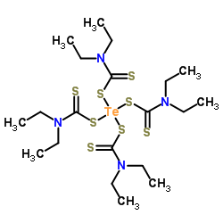 Ethyl tellurac structure, CAS 20941-65-5