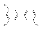 3,3',5-Trihydroxybiphenyl structure, CAS 20950-56-5