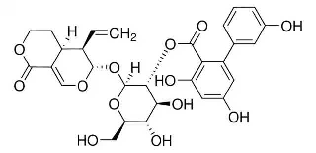 Amarogentin structure, CAS 21018-84-8