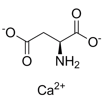 Calcium L-aspartate structure, CAS 21059-46-1