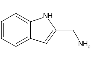 (1H-Indol-2-ylmethyl)amine structure, CAS 21109-25-1