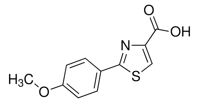 2-(4-Bromophenyl)-1,3-thiazole-4-carboxylic acid structure, CAS 21160-50-9