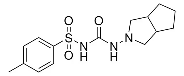 Gliclazide structure, CAS 21187-98-4