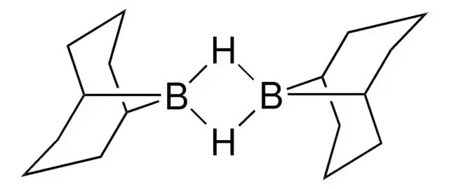9-Borabicyclo[3.3.1]nonane dimer structure, CAS 21205-91-4