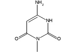 6-Amino-3-methyluracil structure, CAS 21236-97-5
