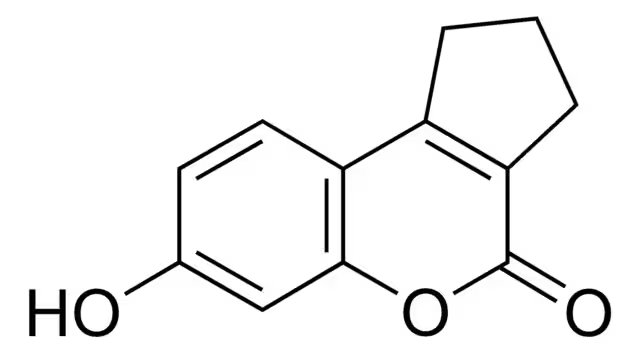 7-Hydroxy-2,3-dihydro-1H-cyclopenta[c]chromen-4-one structure, CAS 21260-41-3