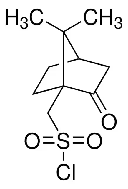D(+)-10-Camphorsulfonyl chloride structure, CAS 21286-54-4