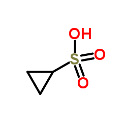 Cyclopropanesulfonic acid structure, CAS 21297-68-7