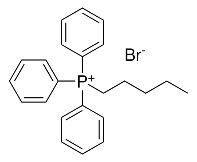 Pentyltriphenylphosphonium bromide structure, CAS 21406-61-1