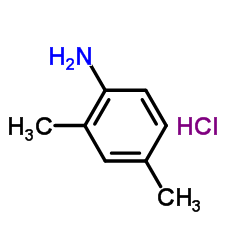 2,4-Dimethylaniline hydrochloride structure, CAS 21436-96-4