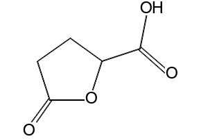 (R)-5-Oxotetrahydro-2-furancarboxylic acid structure, CAS 21461-84-7