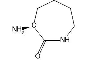 (S)-3-Amino-2-azepanone structure, CAS 21568-87-6