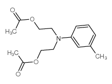 2,2'-((3-Methylphenyl)imino)bisethyl diacetate structure, CAS 21615-36-1