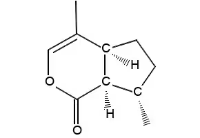 Nepetalactone structure, CAS 21651-62-7