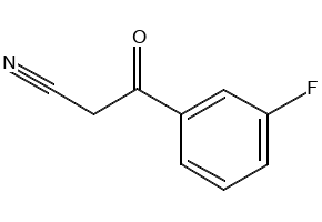 3-Fluorobenzoylacetonitrile structure, CAS 21667-61-8