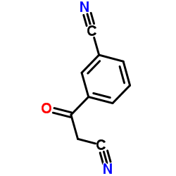 3-Cyanobenzoylacetonitrile structure, CAS 21667-63-0