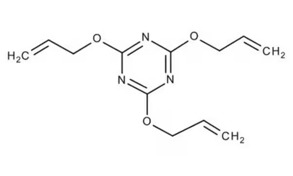 2,4,6-Tris(pentadecafluoroheptyl)-1,3,5-triazine structure, CAS 21674-38-4