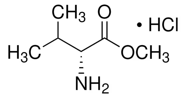 D-Valine methyl ester hydrochloride structure, CAS 21685-47-2
