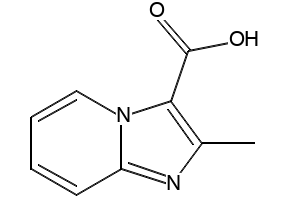 2-Methylimidazo[1,2-a]pyridine-3-carboxylic acid structure, CAS 21801-79-6
